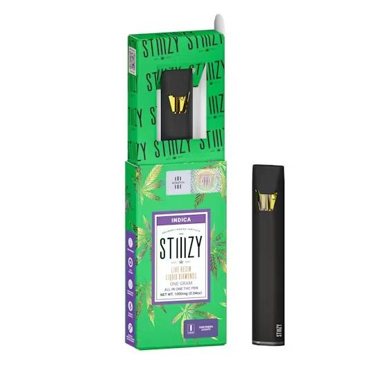 Photograph of product: Stiiizy Live Resin AIO Vape Northern Lights 1g - 