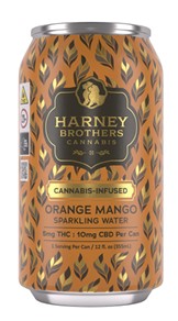 Photograph of product: Harney Brothers | Orange Mango | Sparkling Water | 1:1