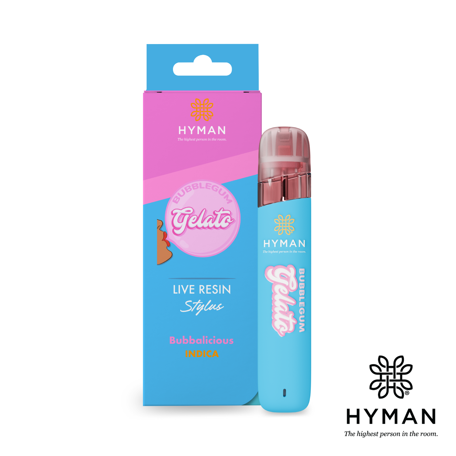 Photograph of product: Bubblegum Gelato Live Resin Disposable | 1g