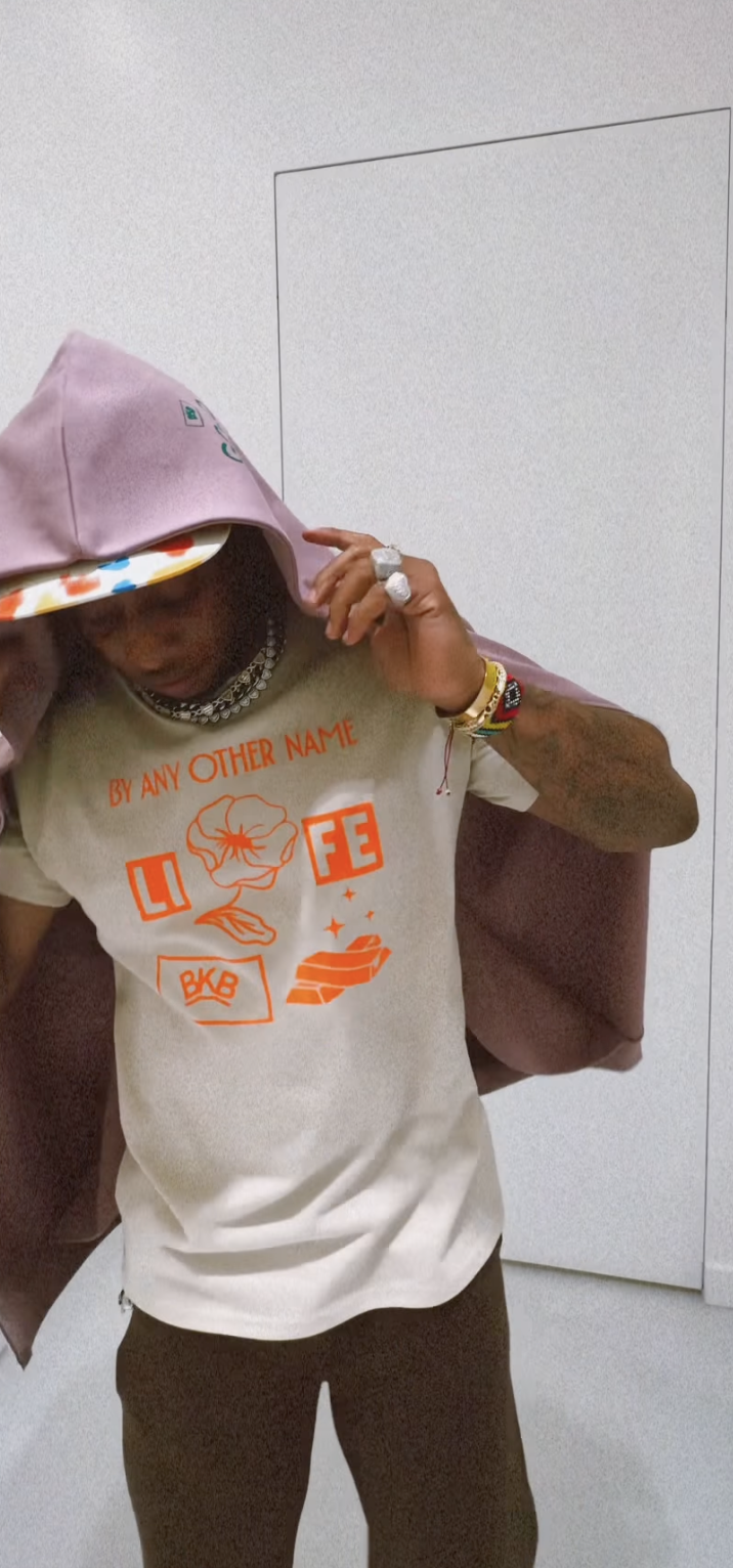 Photograph of product: Brooklyn or Bust | BAON BKB T Shirt in Orange | SMALL