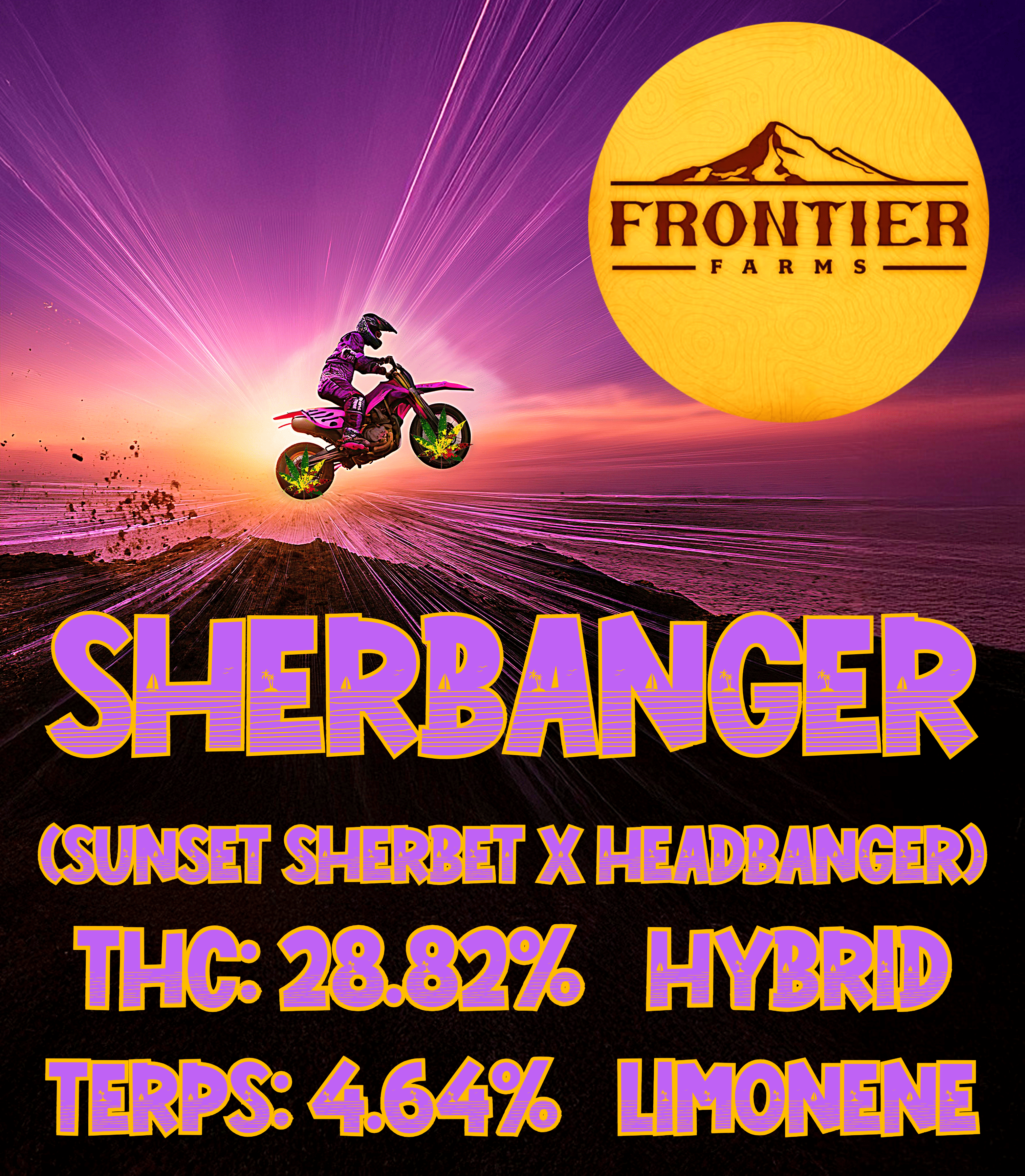 Photograph of product: Sherbanger (Frontier Farms) - 28g