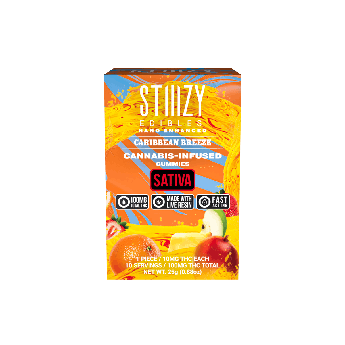 Photograph of product: Gummies | Caribbean Breeze | 100mg