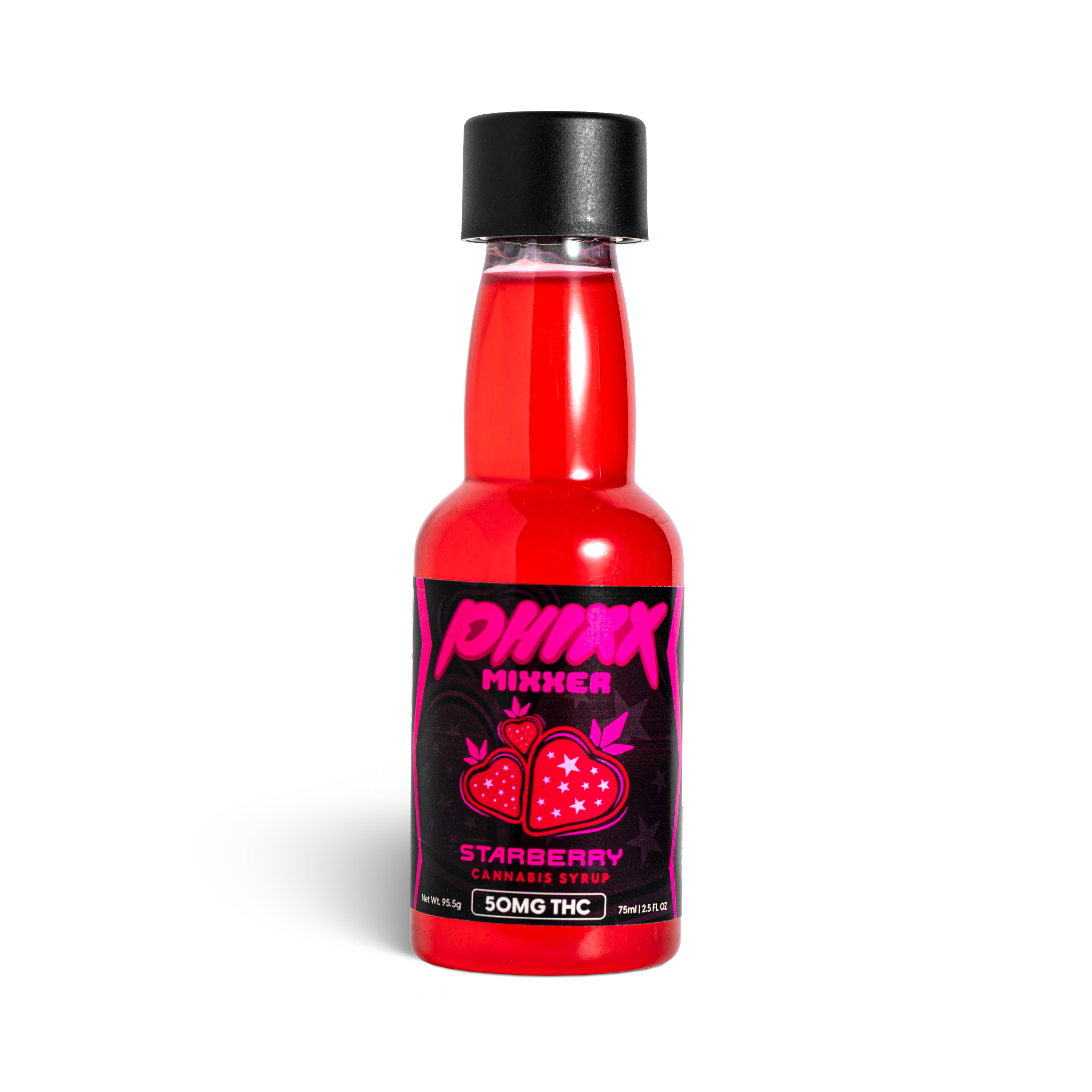 Photograph of product: Strawberry Phixx Syrup - 50mg
