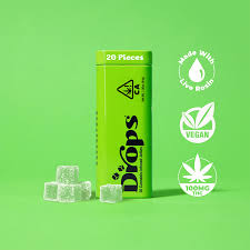 Photograph of product: Lime 100mg TH-oui- 20pk - Drops