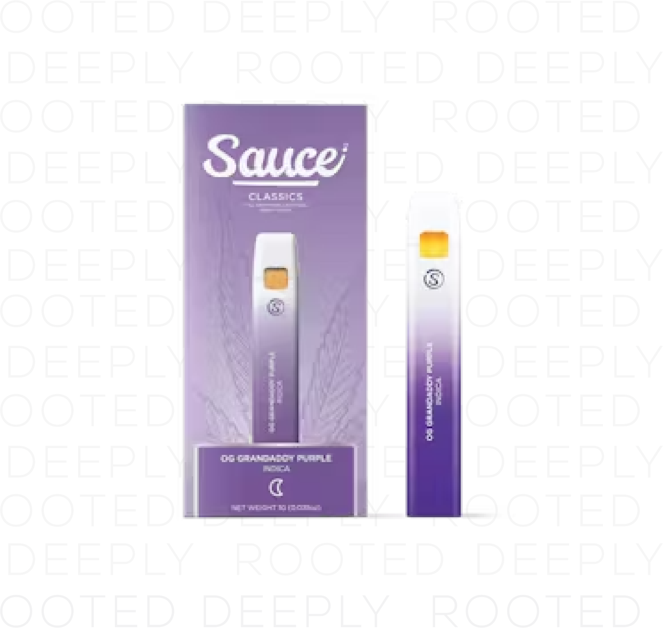 Photograph of product: Sauce Essentials Distillate AIO | Purple Haze