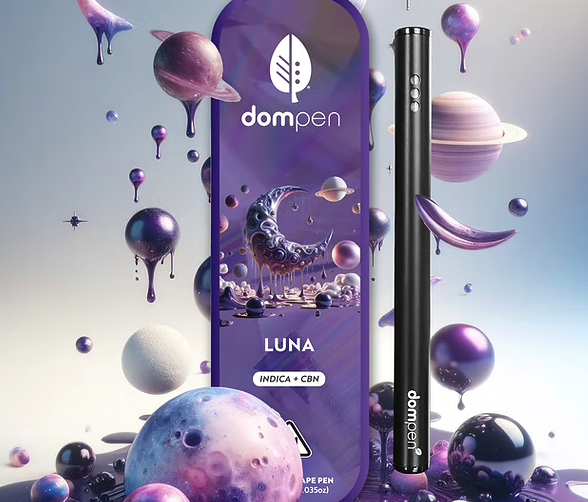 Photograph of product: Luna 1:8 (CBN:TH-oui) [Disposable Pen-1g] || Dompen
