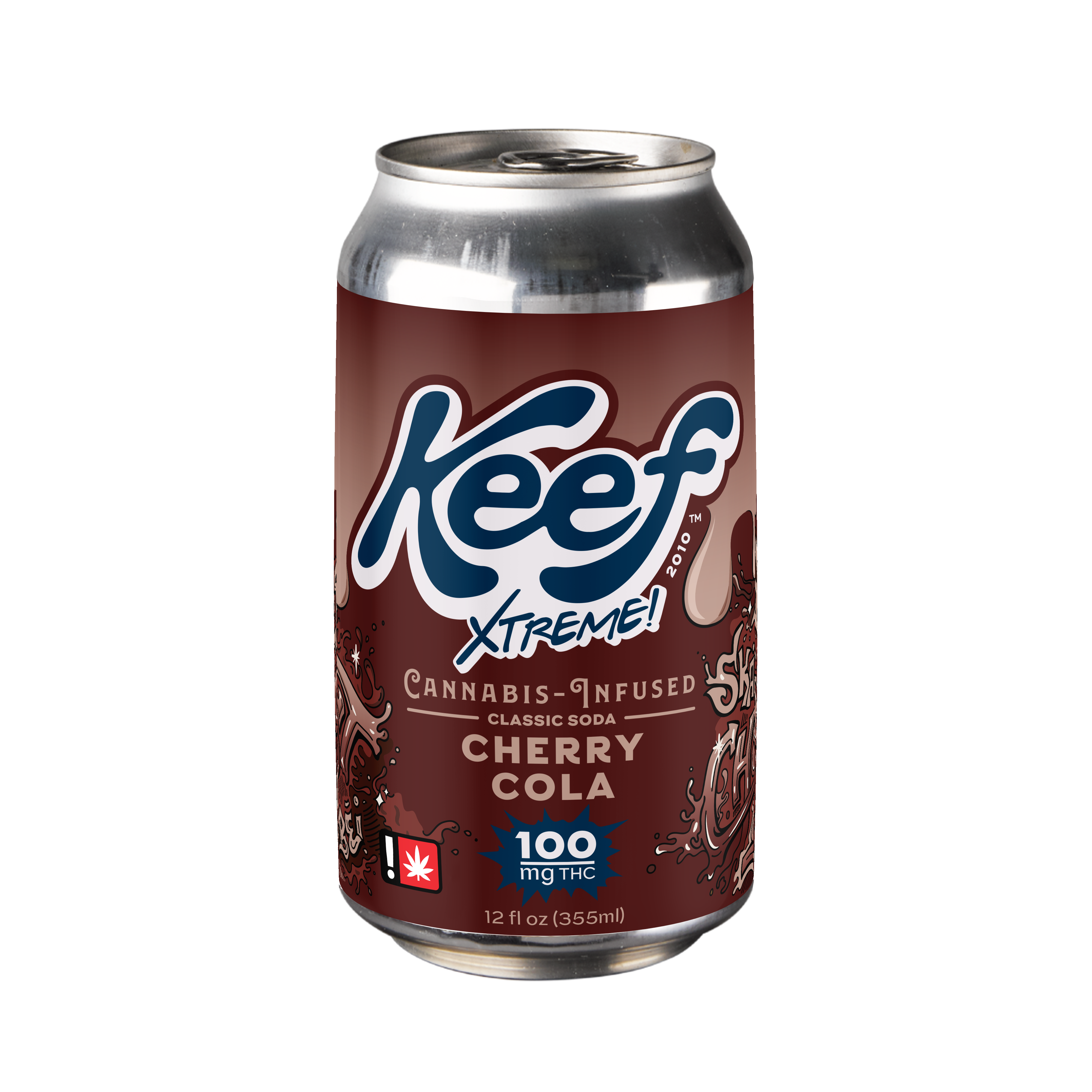 Photograph of product: Keef Cherry Cola Infused Soda 100mg
