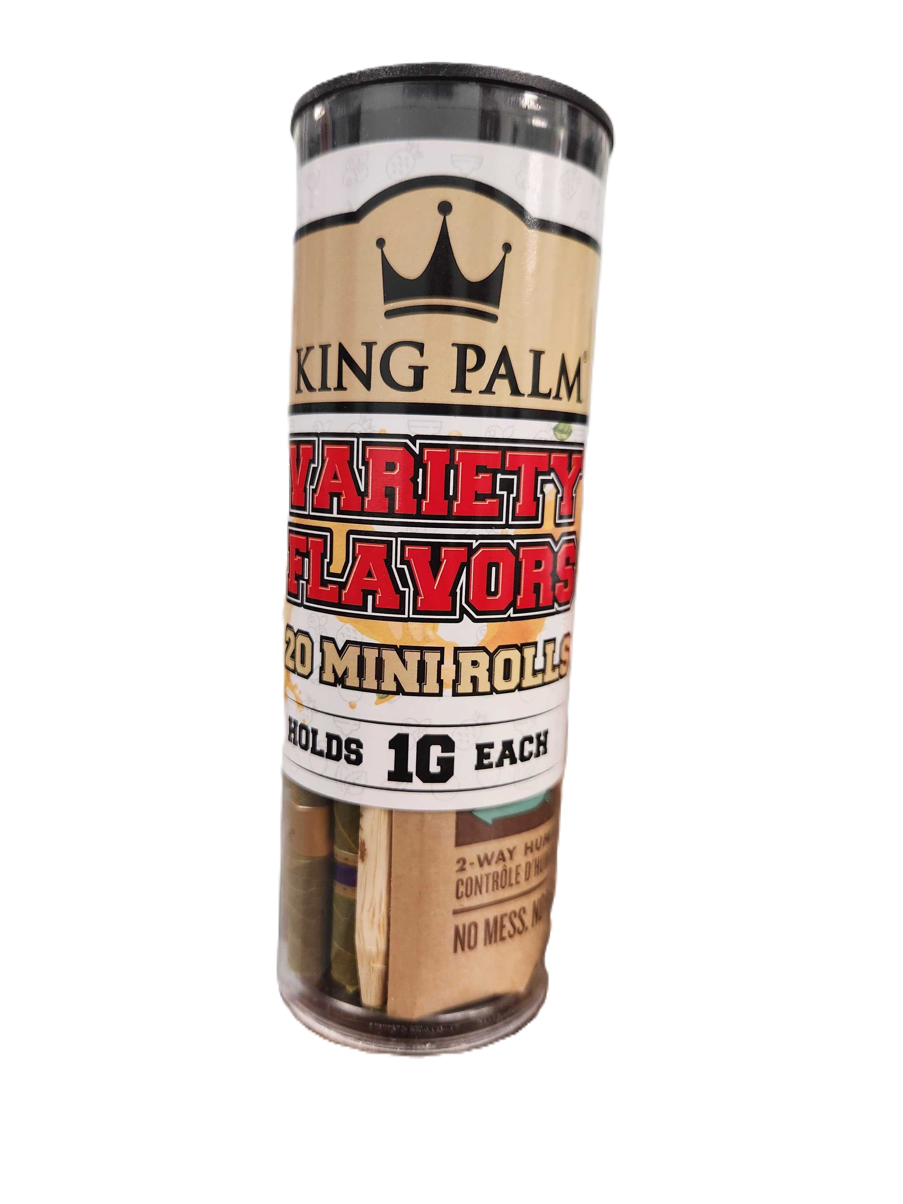 Photograph of product: King Palm | 20pk Mini Rolls | Variety 20 Flavors