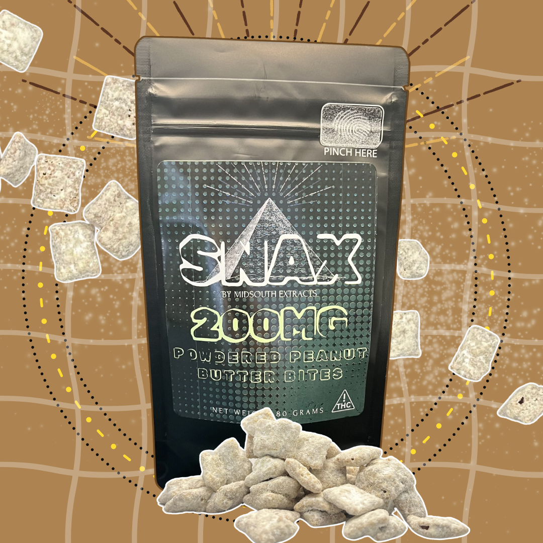 Photograph of product: Peanut Butter Snax | 200mg Bites | ME