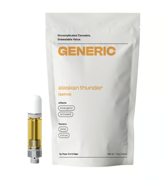 Photograph of product: GENERIC ALASKAN THUNDER CARTRIDGE 1G