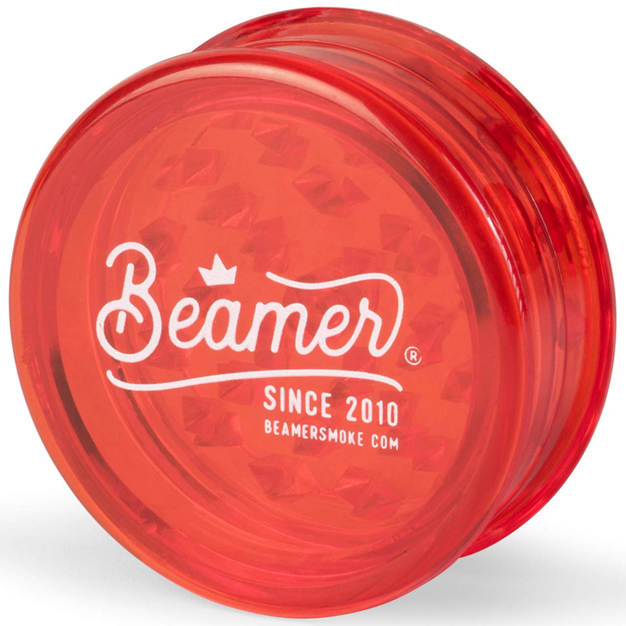 Photograph of product: Acrylic Grinder - Transparent Red