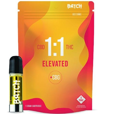 Photograph of product: Batch 1000mg ELEVATED 1:1+CBG