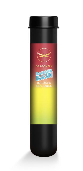 Photograph of product: Dragonfly | Infused Pre-Roll - 1.25g - Wavy Watermelon