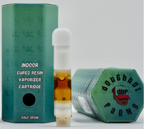 Photograph of product: Doughboi Farms | Goji Dawg  | Live Resin | Cartridge