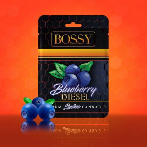 Photograph of product: BOSSY | BLUEBERRY DIESEL | 510 CART