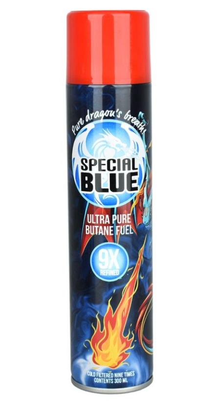 Photograph of product: Special Blue 9x Refined Butane 300mL