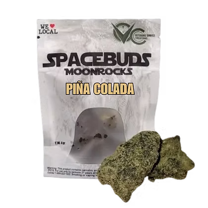 Photograph of product: Spacebuds Pina Colada Moonrocks 4g