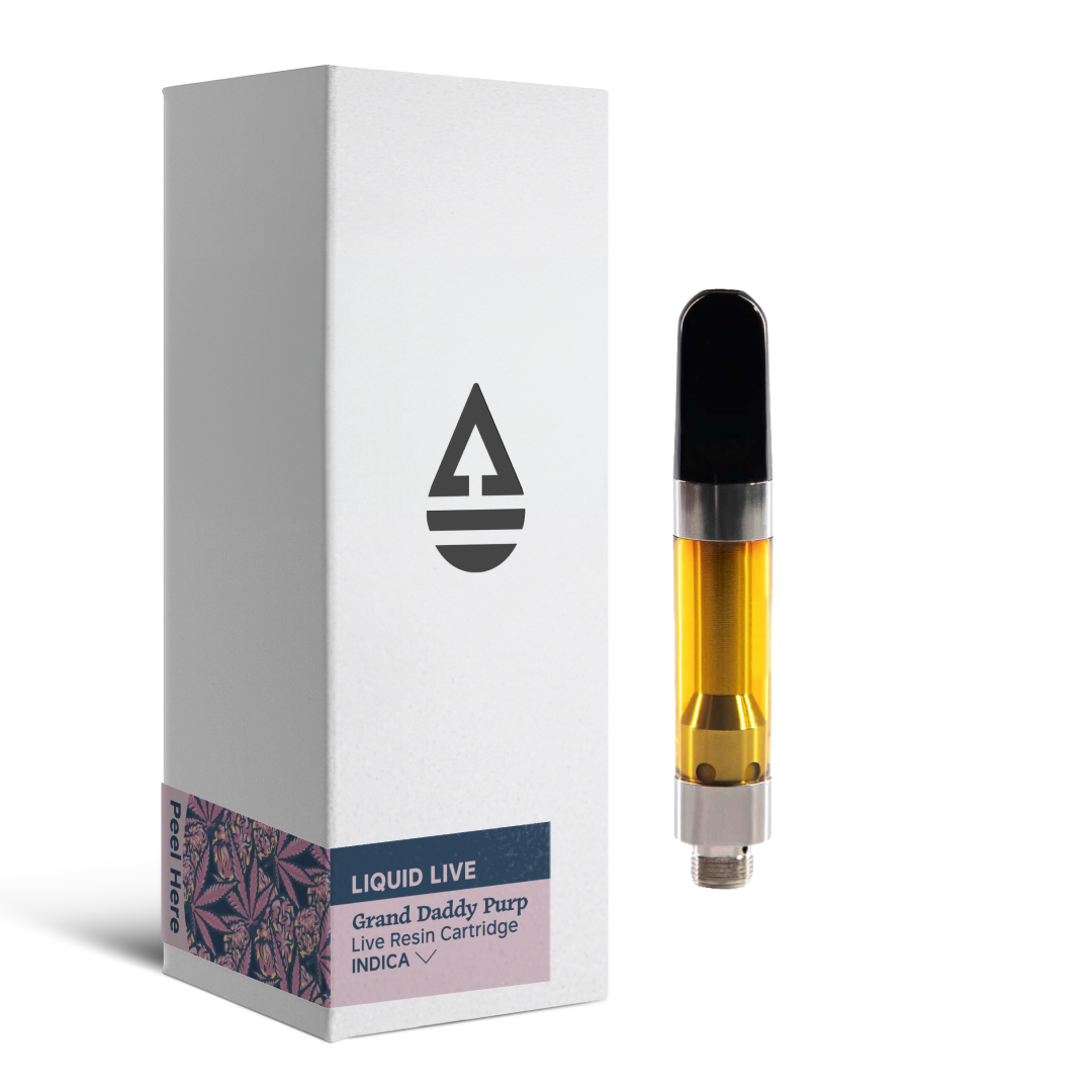 Photograph of product: Grand Daddy Purp | Liquid Live Resin 1g | Oui'd