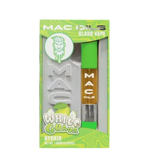 Photograph of product: MAC Pharms 1g Cartridge | White Guava - Hybrid