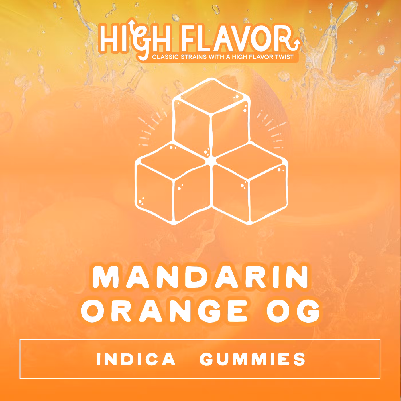 Photograph of product: Mandarin Orange OG Gummies | TAX INCLUDED