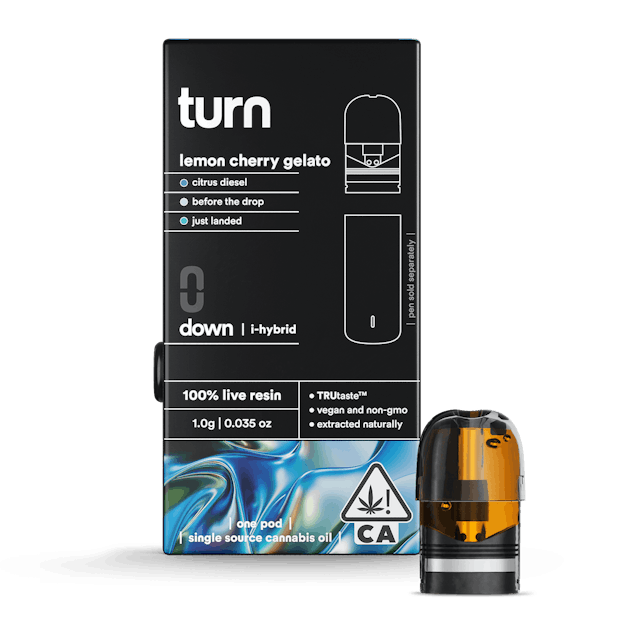 Photograph of product: Lemon Cherry Gelato 1g (I) Live Resin Pod - Retail