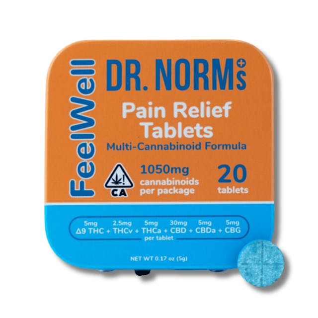 Photograph of product: FeelWell Pain Relief Tablets 20ct Tablets - 