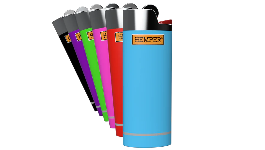 Photograph of product: Hemper | Lighter Battery | 510 thread |Assorted Colors
