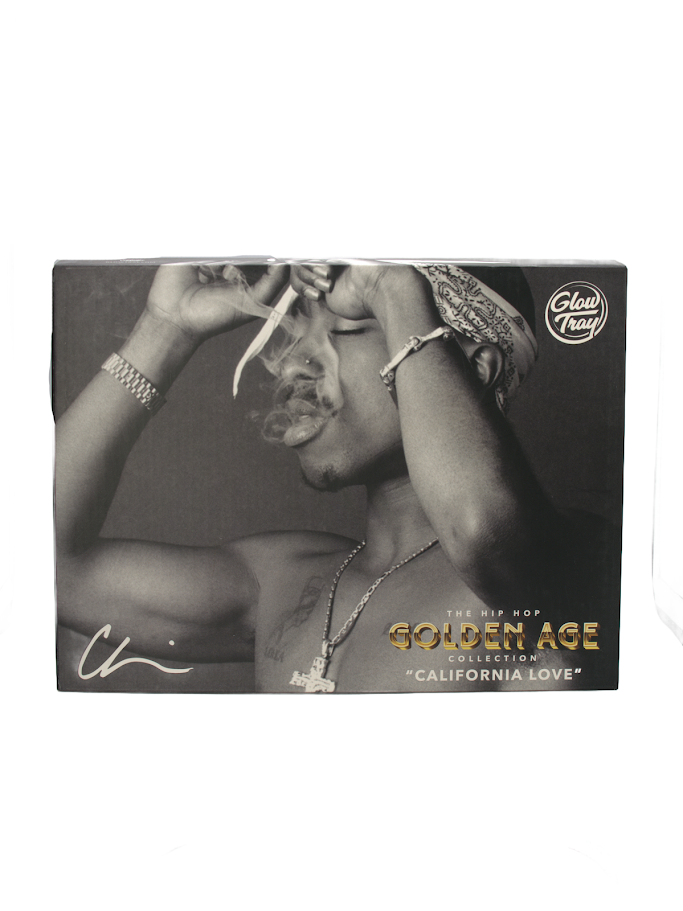 Photograph of product: Glow Tray "The Hip Hop Golden Age" Collection - California Love