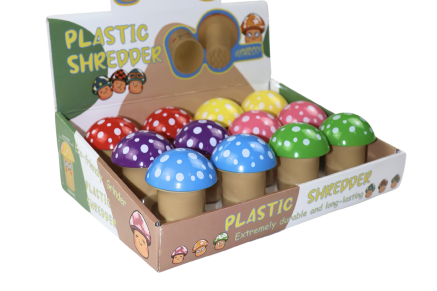 Photograph of product: Mushroom Grinder + Stash Jar Combo