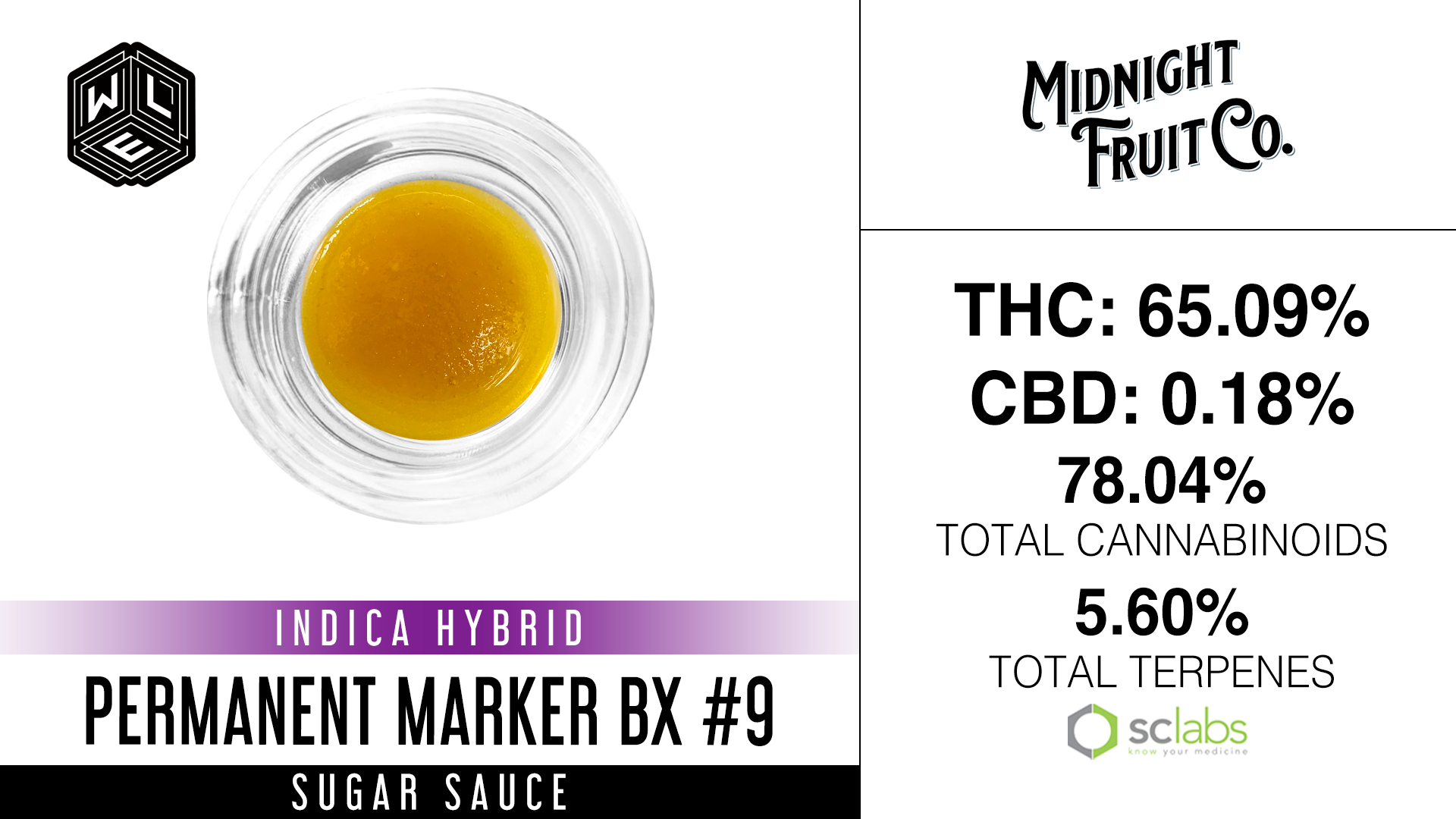 Photograph of product: White Label Extracts - Sugar Sauce - Permanent Marker BX #9