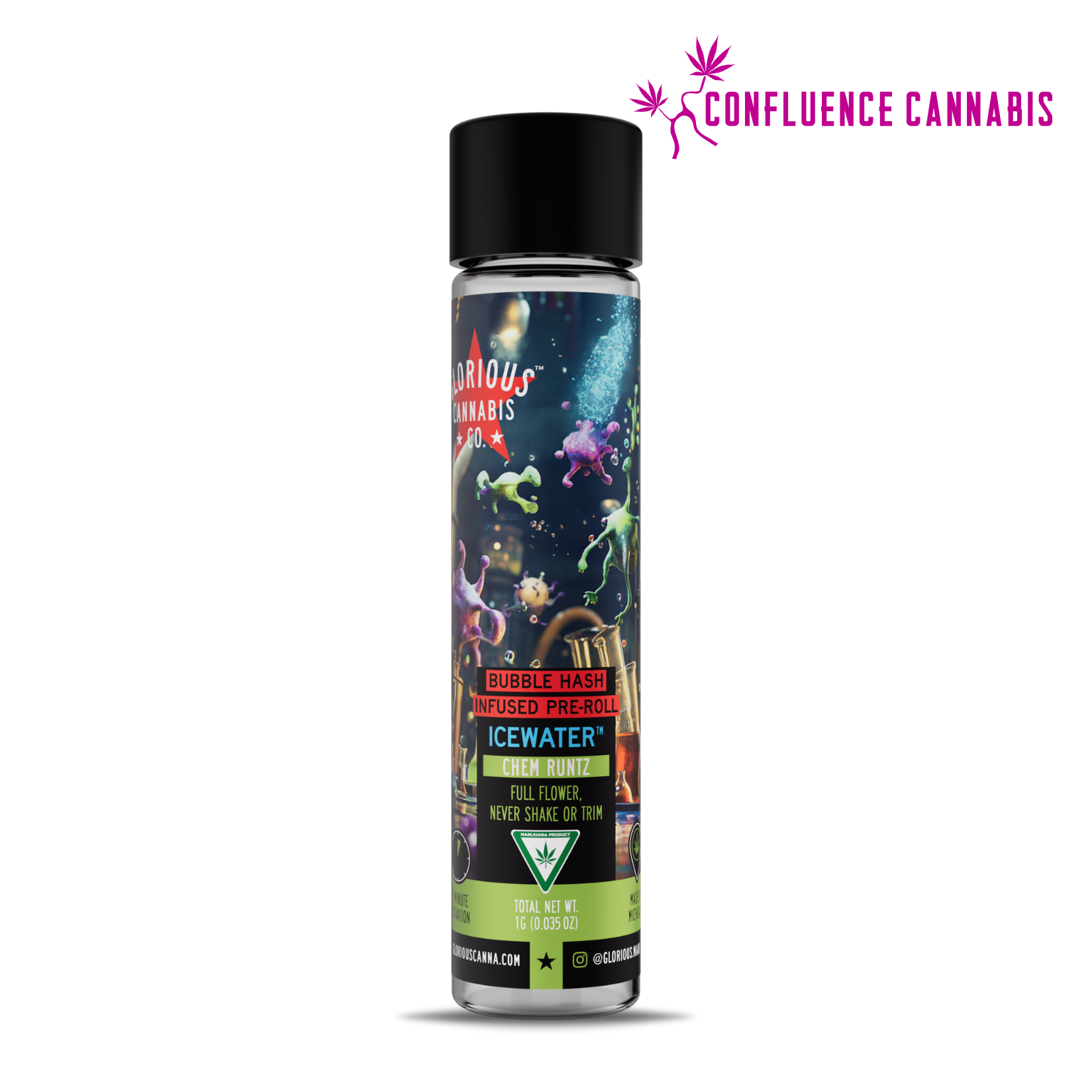 Photograph of product: Chem Runtz Bubble au chocolat (Infused) PREROLL