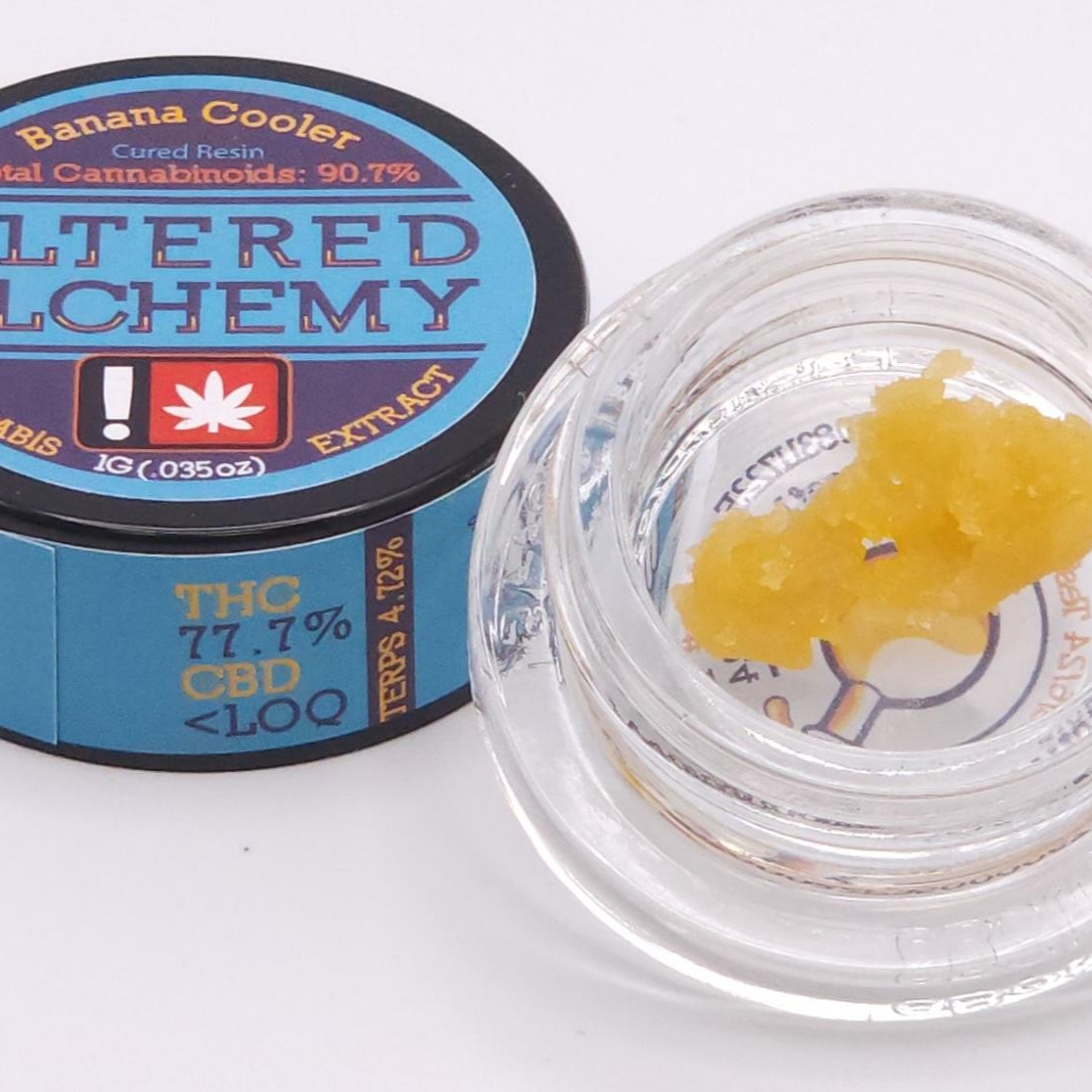 Photograph of product: Altered Alchemy > Cured Resin > Banana Cooler