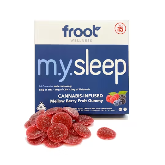 Photograph of product: MYSLEEP +CBN - 100 MG