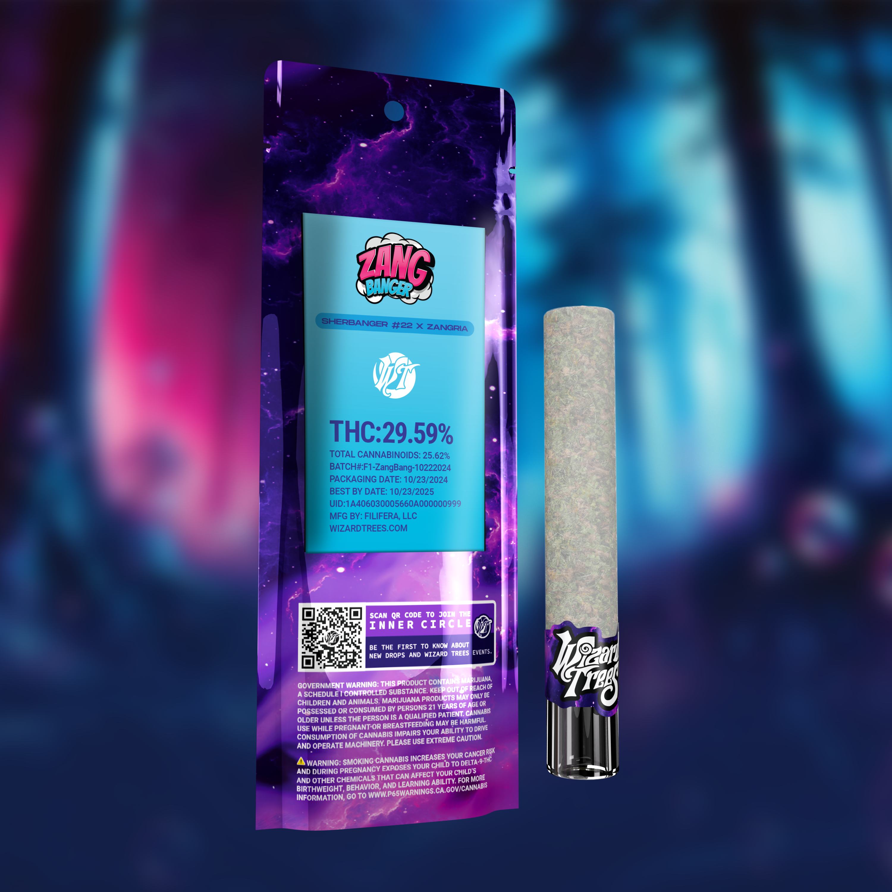 Photograph of product: Preroll - Zang Banger