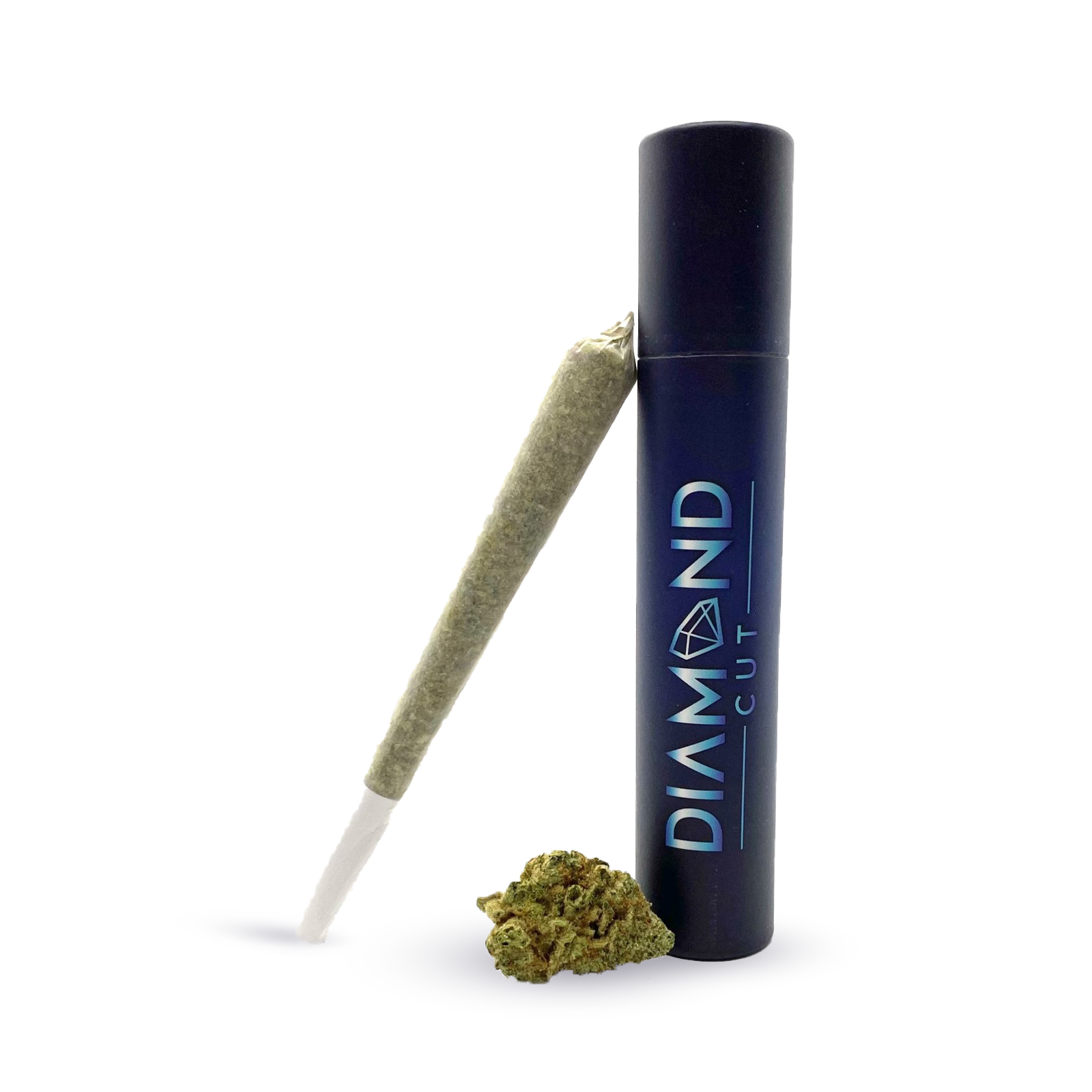 Photograph of product: GMO Pre-Roll | Diamond Cut | Superboof | 1g Pre-roll1g