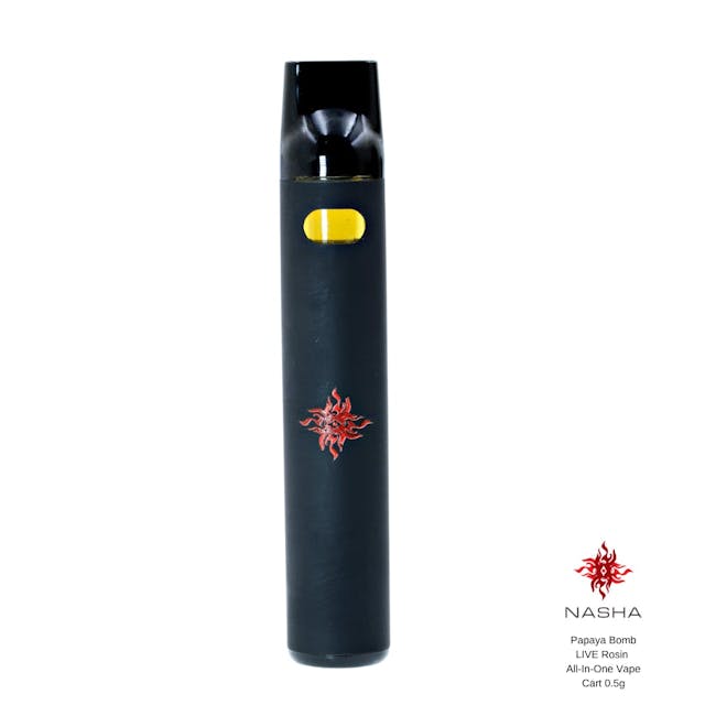 Photograph of product: Papaya Bomb | Live Rosin AIO 0.5g - 