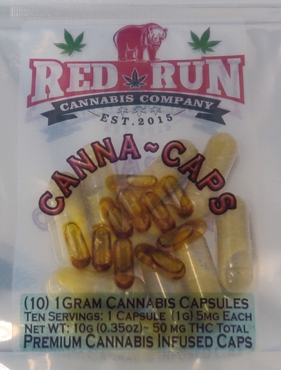 Photograph of product: Canna Caps - Infused Capsules (100mg)