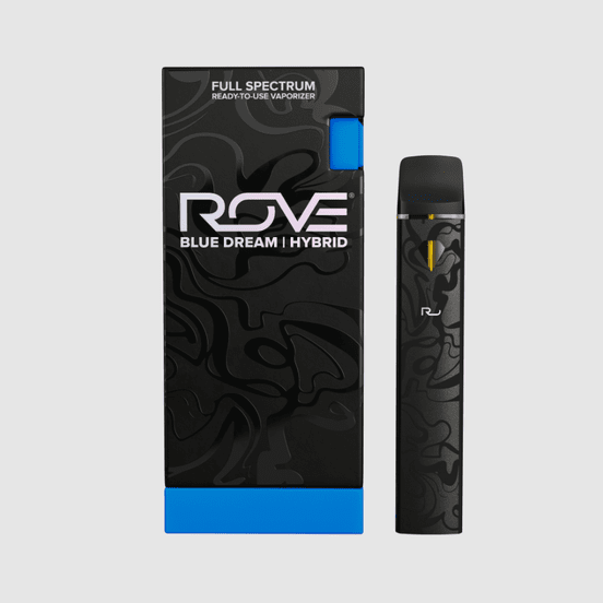 Photograph of product: Rove Live Resin AIO Vape Blue Dream 1g - 
