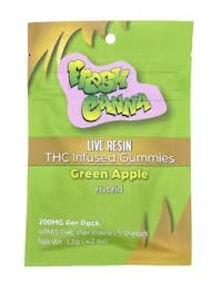 Photograph of product: Green Apple | Live Resin | 2pc