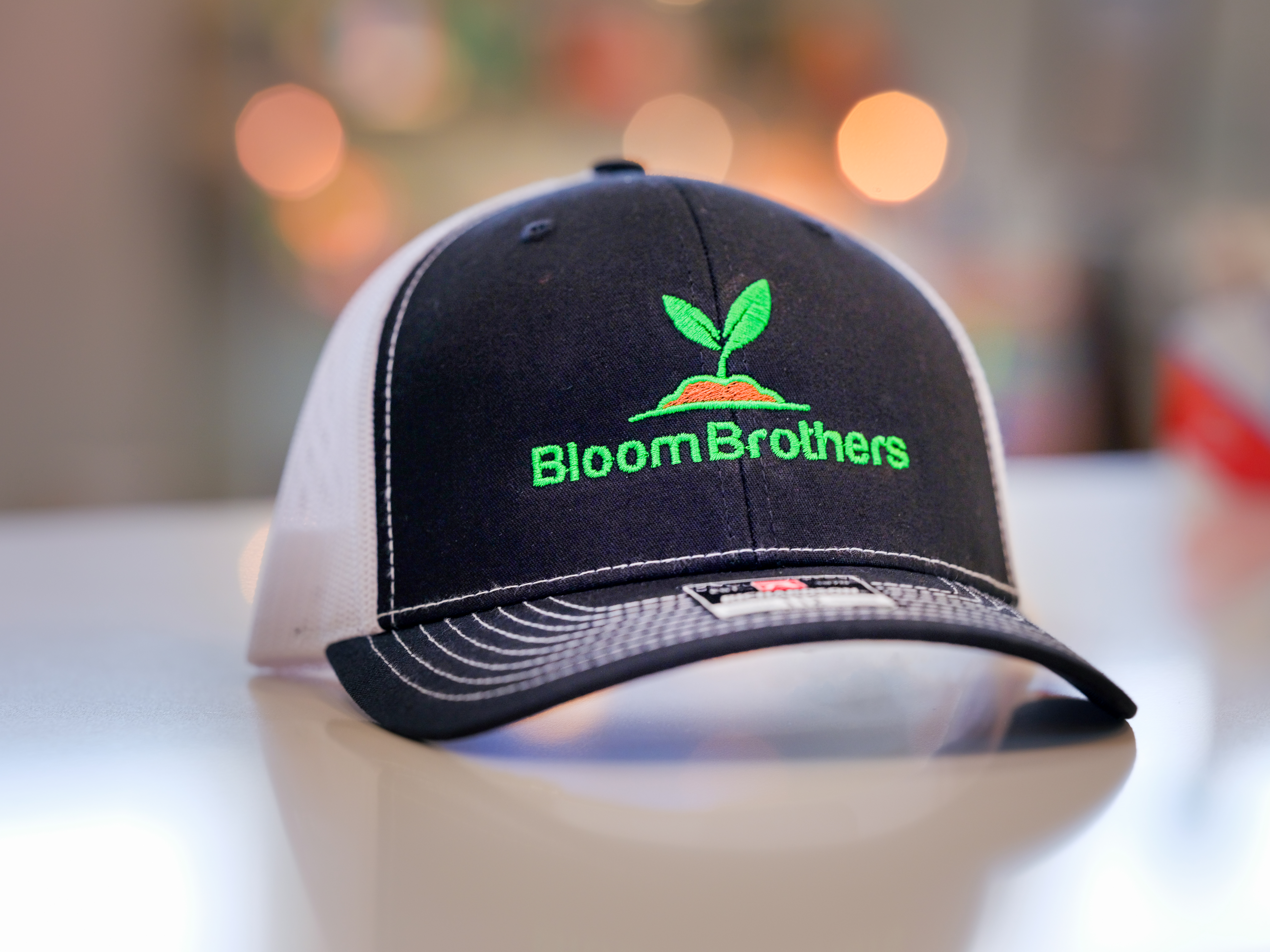 Photograph of product: Bloom Brothers Trucker Hat - Black