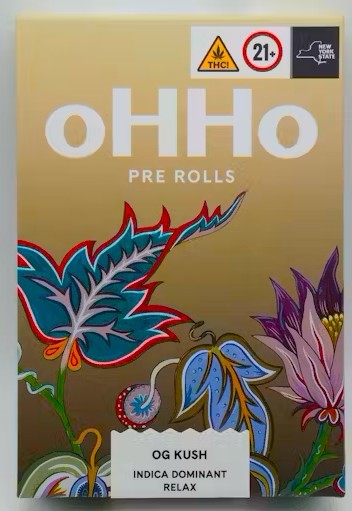 Photograph of product: oHHo | OG Kush | Oui'd-Dominant | 7 Pack Pre-Roll