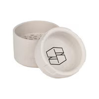 Photograph of product: Stache | Hemp Grinder  | 3pc | 2.2" | White