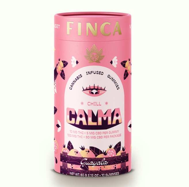 Photograph of Product: Calma- Guava | Gummies | 10pk | 100mg