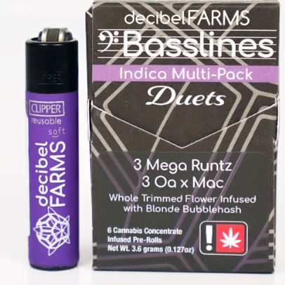 Photograph of product: Infused Pre-Roll Multi-Pack | Apple Slapz #3 & Bonkers #15 | Half Gram 6-Pack