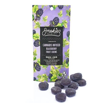 Photograph of product: Blackberry Fruit Chews - CA - 