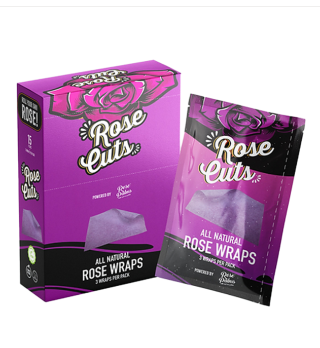 Photograph of product: Rose Cuts Purple Wraps | 3pk |