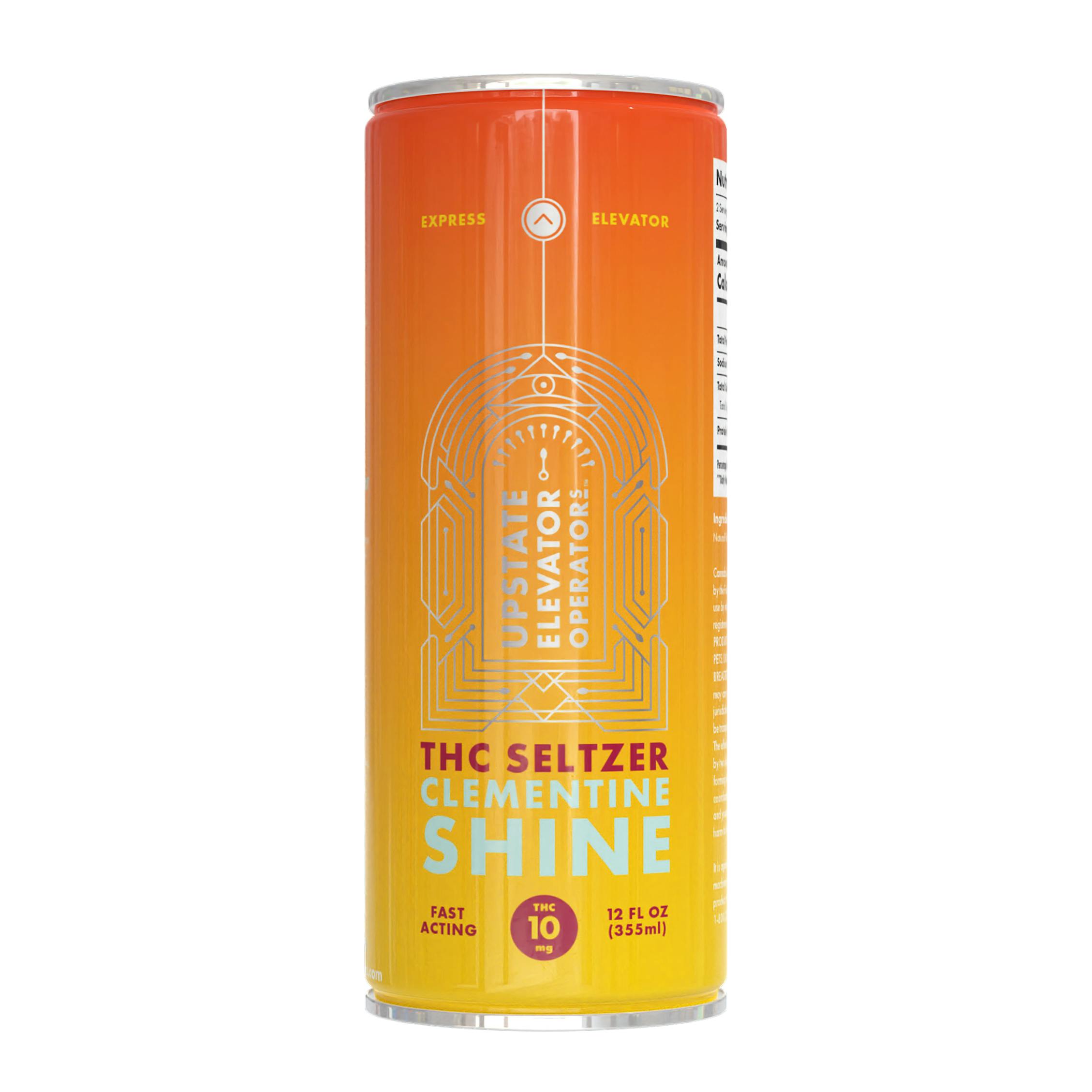 Photograph of product: Clementine Shine Seltzer (2 servings / 10mg)