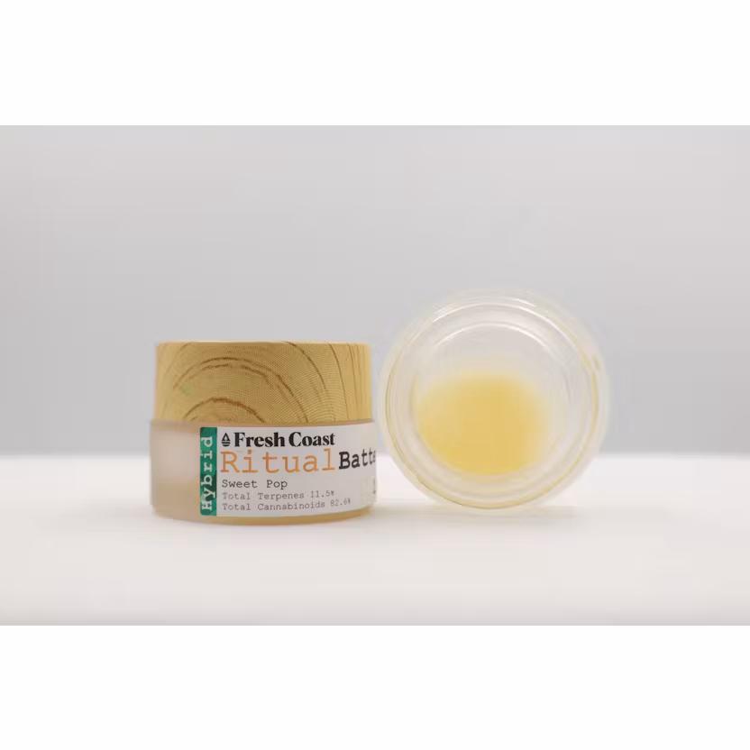 Photograph of product: Fresh Coast Ritual - Concentrate Cured Resin Batter - (1g) - **SWEET POP**