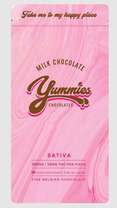 Photograph of product: (84166) 100mg Milk Chocolate Bar
