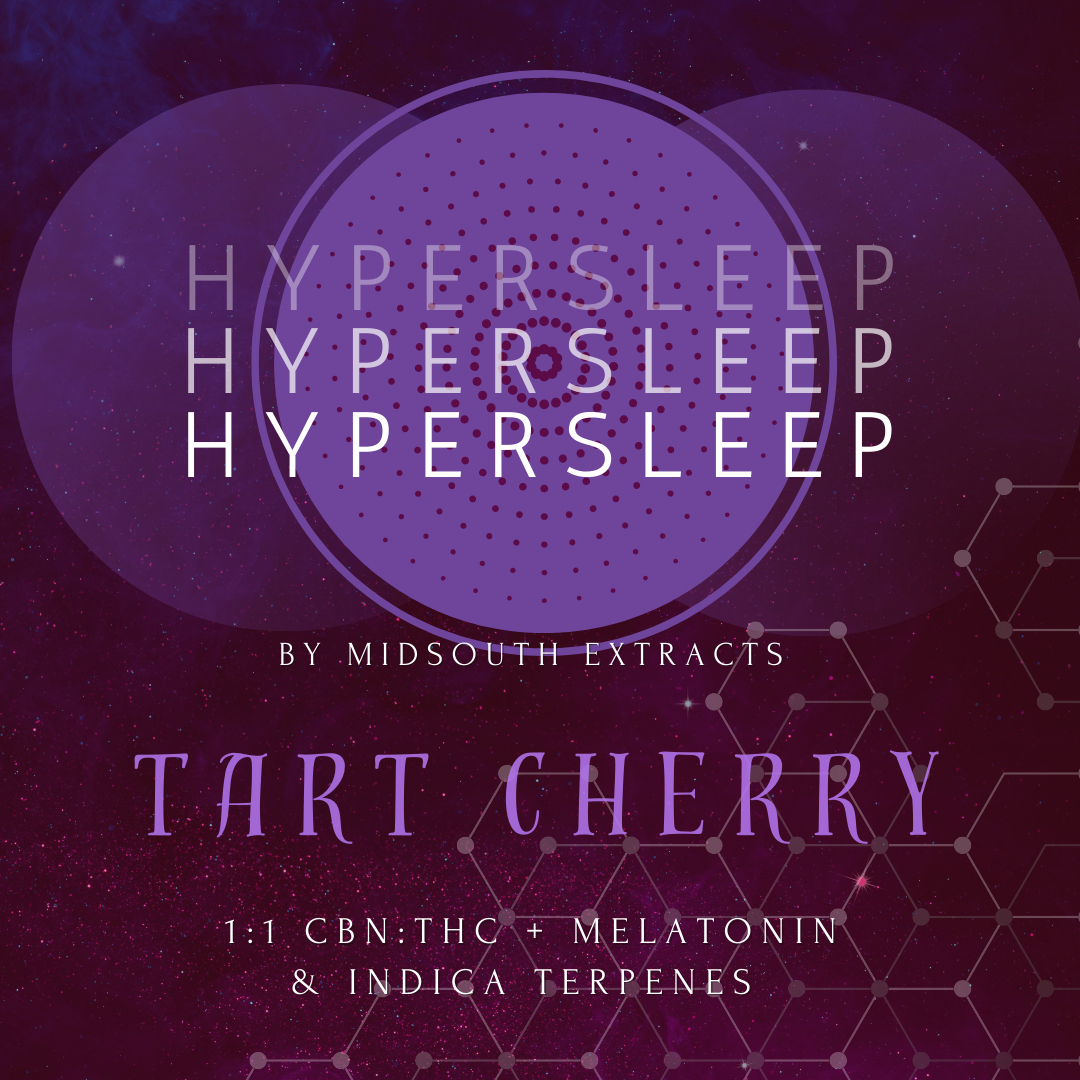 Photograph of product: MidSouth Extracts | 100mg | Tart Cherry | HyperSleep